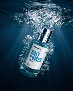 SALT POWER SIGMAN perfume bottle, fresh aquatic salty marine unisex fragrance