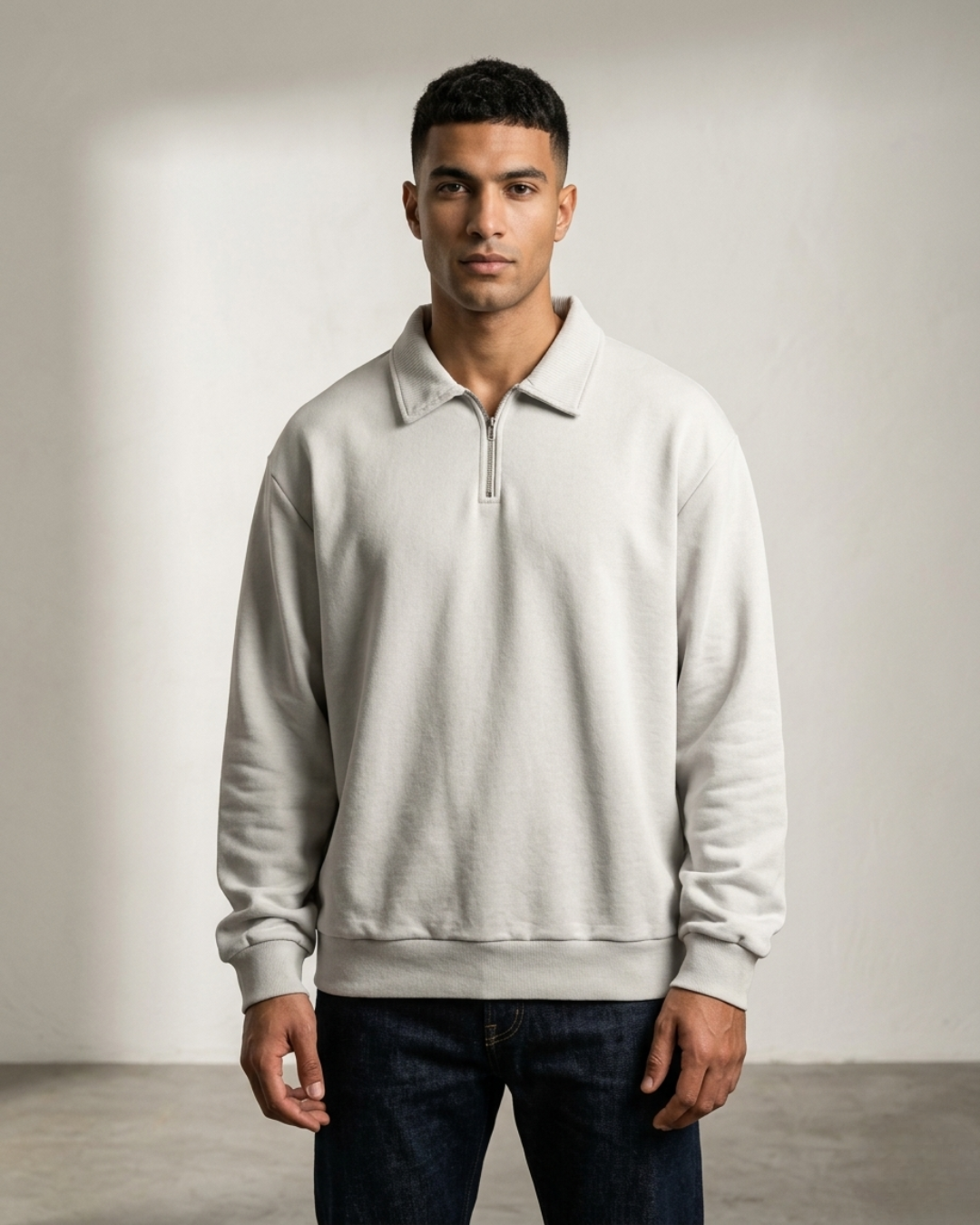 HALF ZIPPER LONG SLEEVE